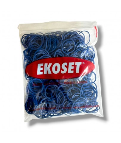 500 Adet Mavi Küçük Paket Lastiği 40mm