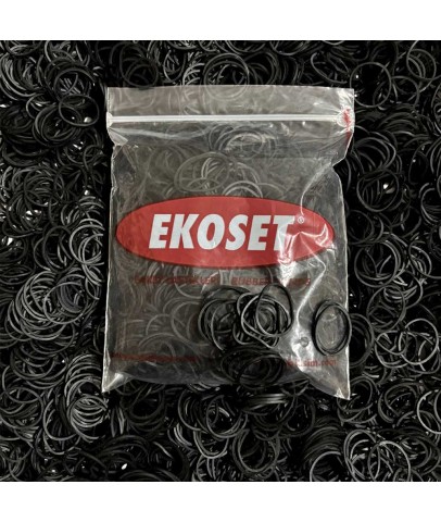500 Adet Siyah Küçük Paket Lastiği 40mm