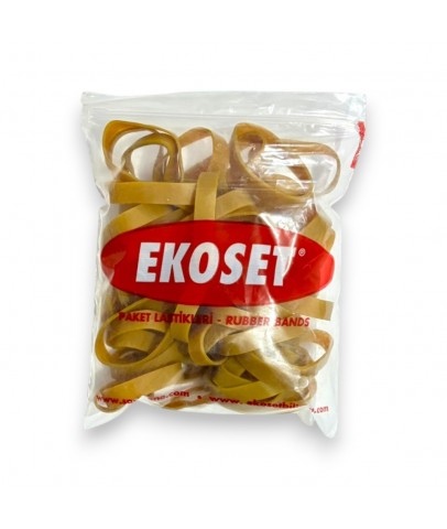65mm Extra Kalın Paket Lastiği 50 Adet 65x10mm