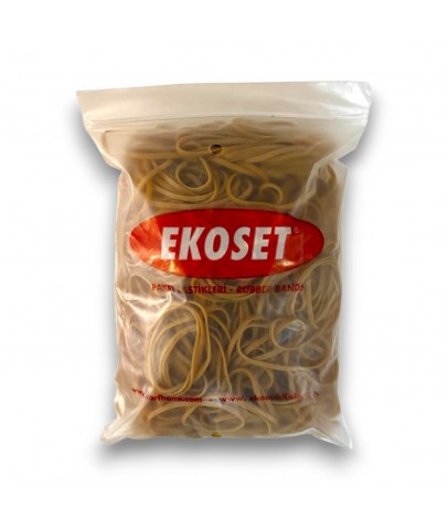 80x3mm Kalın Kauçuk Paket Lastiği 80mmx3mm 1 Kg