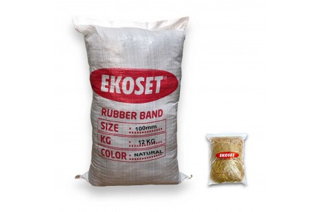 Büyük Boy İnce Paket Lastiği 100mm 12KG