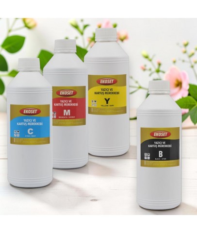 Canon G2470 G3470 G4470 Renkli Muadil Mürekkep Megaboy 4x1 Litre