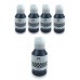 Canon G3420 G3430 G3460 Siyah Muadil Mürekkep 5'li Set