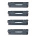 Canon MF237w CRG737 Muadil Toner 4 lü Paket