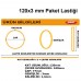 120mmx3mm Geniş Kauçuk Paket Ambalaj Kasa Lastiği 1Kg (120x3)