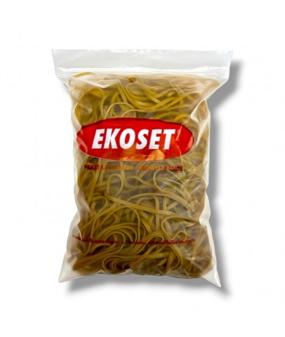 120mmx3mm Geniş Kauçuk Paket Ambalaj Lastiği 500 Adet (120x3)