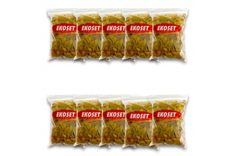 130mmx10mm Extra Geniş Kauçuk Paket Ambalaj Lastiği 1.000 Adet (130x10)