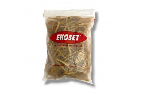 150mmx5mm Geniş Kauçuk Paket Ambalaj Kasa Lastiği 100 Adet (150x5)