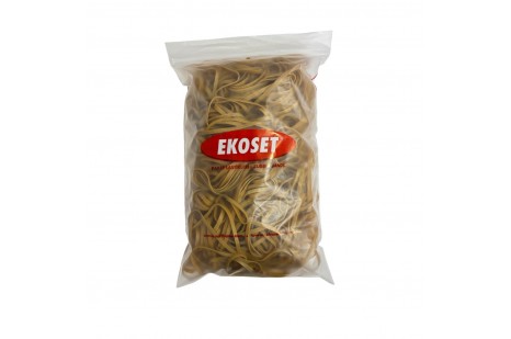 150mmx5mm Geniş Kauçuk Paket Ambalaj Kasa Lastiği 1Kg (150x5)
