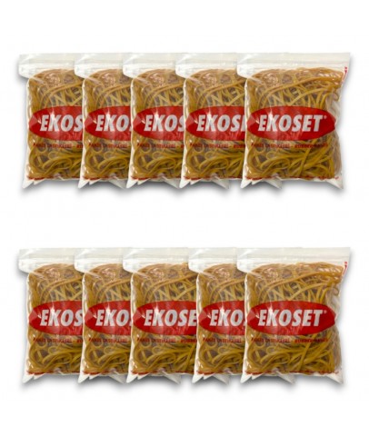 180mmx3mm Geniş Kauçuk Paket Ambalaj Kasa Lastiği 1.000 Adet (180x3)