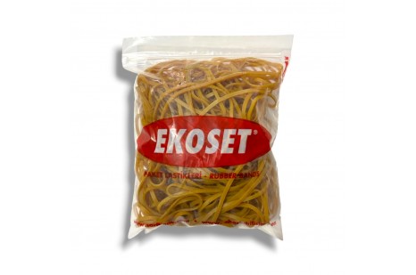180mmx3mm Geniş Kauçuk Paket Ambalaj Kasa Lastiği 100 Adet (180x3)