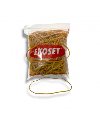180mmx3mm Geniş Kauçuk Paket Ambalaj Kasa Lastiği 100 Adet (180x3)