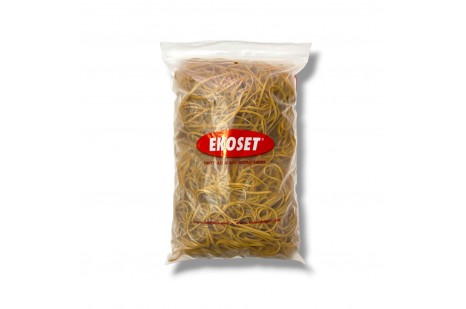 Ekoset 180x3mm Geniş Kauçuk Paket Ambalaj Kasa Lastiği 18'lik 1Kg