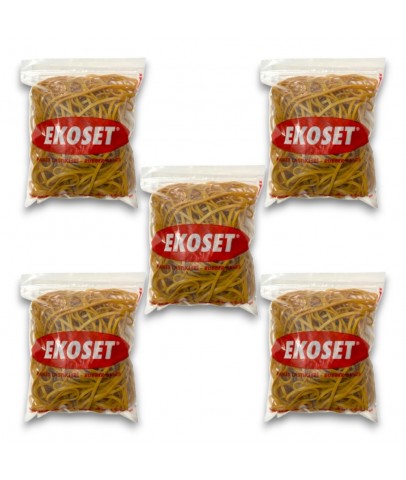 180mmx3mm Geniş Kauçuk Paket Ambalaj Kasa Lastiği 500 Adet (180x3)
