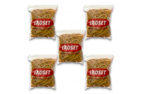 180mmx3mm Geniş Kauçuk Paket Ambalaj Kasa Lastiği 500 Adet (180x3)