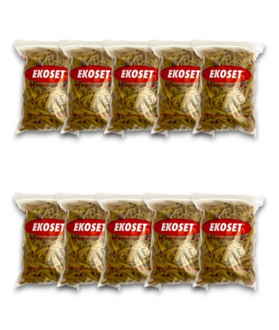 180mmx6mm Geniş Kauçuk Paket Ambalaj Kasa Lastiği 1.000 Adet (180x6)