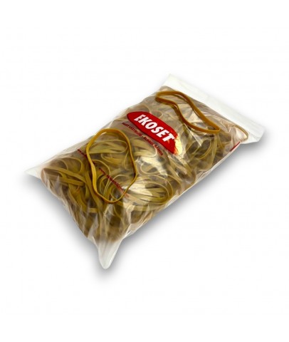 180mmx6mm Geniş Kauçuk Paket Ambalaj Kasa Lastiği 1Kg (180x6)
