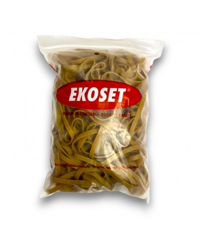 180mmx6mm Geniş Kauçuk Paket Ambalaj Kasa Lastiği 500 Adet (180x6)