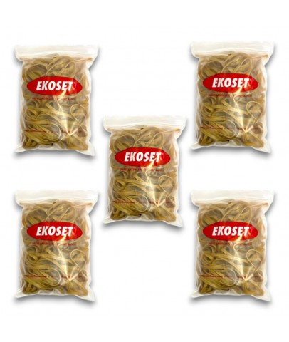 180mmx6mm Geniş Kauçuk Paket Ambalaj Kasa Lastiği 500 Adet (180x6)