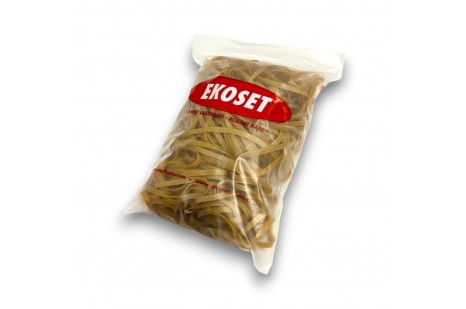 220mmx5mm Geniş Kauçuk Paket Ambalaj Kasa Lastiği 100 Adet (220x5)