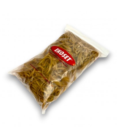 220mmx5mm Geniş Kauçuk Paket Ambalaj Kasa Lastiği 1Kg (220x5)