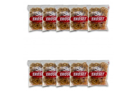 Ekoset 50x3mm Kauçuk Paket Ambalaj Lastiği 1.000 Adet