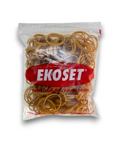 Ekoset 50x3mm Kauçuk Paket Ambalaj Lastiği 100 Adet