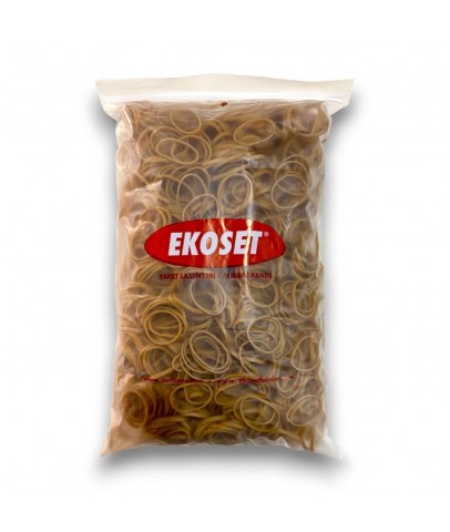 Ekoset 50x3mm Kauçuk Paket Ambalaj Lastiği 1Kg