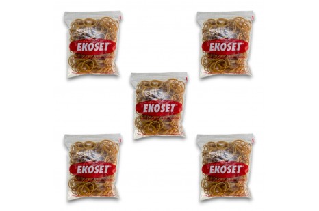 Ekoset 50x3mm Kauçuk Paket Ambalaj Lastiği 500 Adet