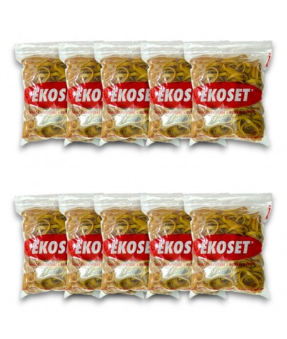50mmx5mm Geniş Kauçuk Paket Ambalaj Lastiği 1.000 Adet (50x5)
