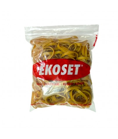 50mmx5mm Geniş Kauçuk Paket Ambalaj Lastiği 100 Adet (50x5)