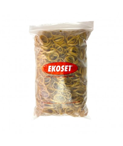 50mmx5mm Geniş Kauçuk Paket Ambalaj Lastiği 1Kg (50x5)