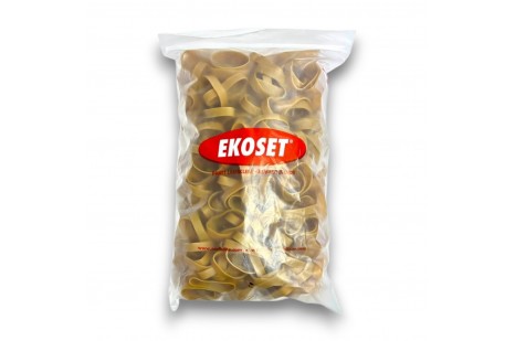 65mmx10mm Geniş Kauçuk Paket Ambalaj Lastiği 500 Adet (65x10)