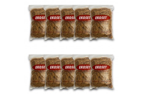 70mm Kauçuk Paket Ambalaj Para Lastiği 10.000 Adet