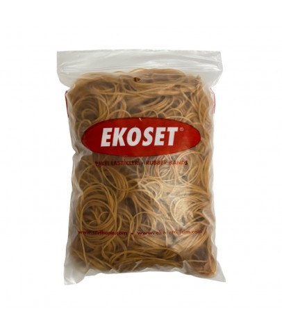 Ekoset 70mm Kauçuk Paket Ambalaj Para Lastiği 1000 Adet