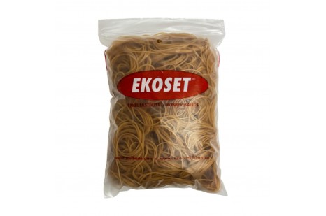 Ekoset 70mm Kauçuk Paket Ambalaj Para Lastiği 1000 Adet