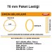 Ekoset 70mm Paket Ambalaj Para Lastiği 1Kg