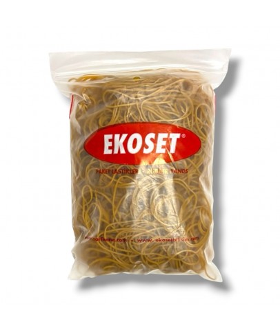 Ekoset 80mm Kauçuk Paket Ambalaj Lastiği 1000 Adet