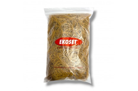 Ekoset 80mm Kauçuk Paket Ambalaj Lastiği 1KG
