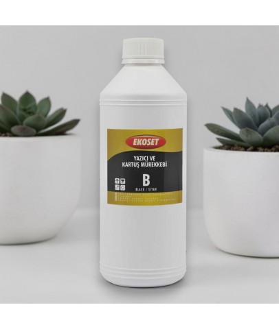 Ekoset Brother BT6000 uyumlu Siyah mürekkep 1 Litre