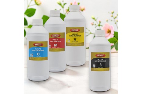 Ekoset Brother DCP-T510W uyumlu mürekkep 4 renk 1 Litre