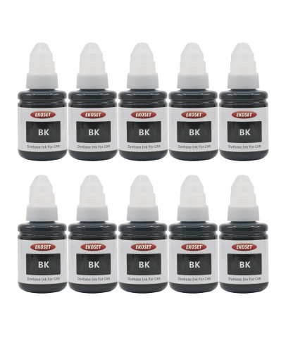 Ekoset Canon G4400 G4410 G4411 uyumlu Siyah Mürekkep 135ml 10 adet