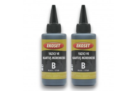 Ekoset Canon uyumlu Siyah Mürekkep 200ml
