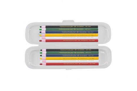 Diamond İpli Kalem China Marker Karışık 6 Renk 12li Paket
