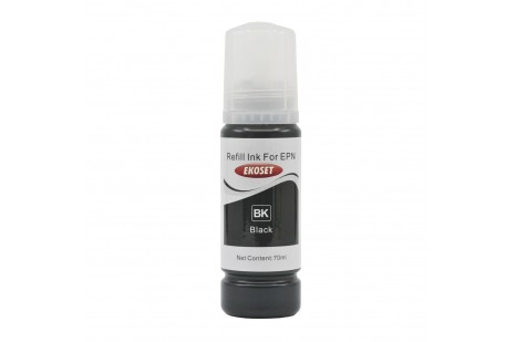 Ekoset Epson EcoTank L3160 Siyah Muadil Mürekkep 70ml 103 serisi
