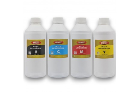 Ekoset Epson EcoTank L5190 Muadil Mürekkep 4 renk 4x1 Litre
