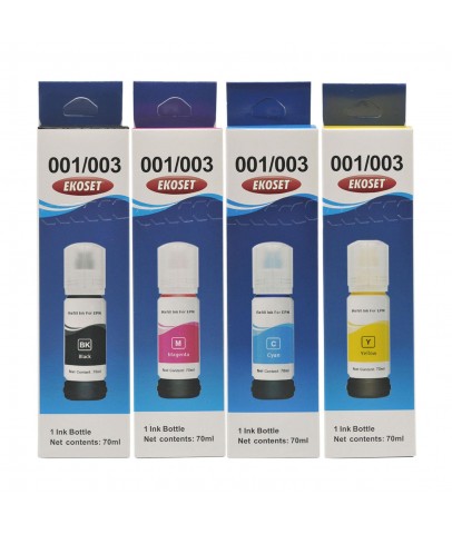 Ekoset Epson L5190 Uyumlu 4 renk Muadil Mürekkep 103 serisi