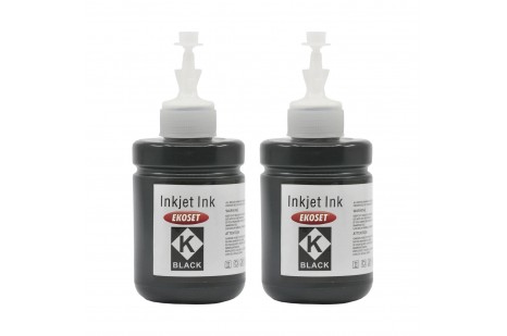 Ekoset Epson L1455 Uyumlu Siyah Muadil Mürekkep 2 adet 140 ml