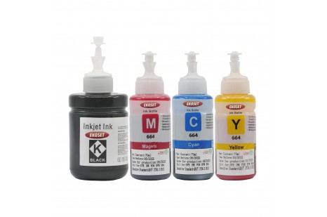 Ekoset Epson L605 L655 L1455 Uyumlu Renkli Muadil Mürekkep 4 Renk