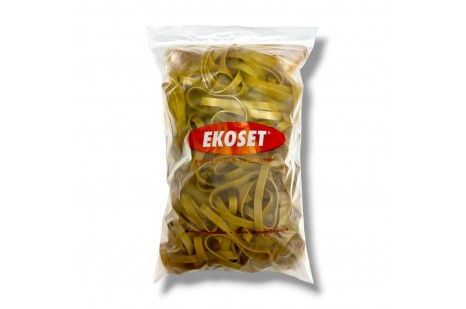 Ekoset Geniş Kauçuk Paket Ambalaj Kasa Lastiği 130x10mm 1Kg